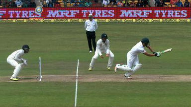 2nd Test : IND vs SA  – Francois du Plessis Wicket