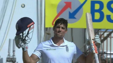 IND vs ENG 2016 - 1st Test, day 5 : Alastair Cook's 130