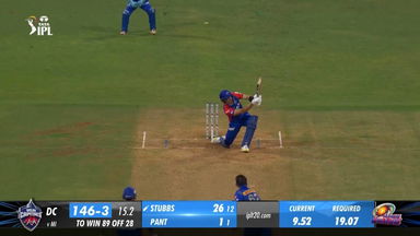 M20: MI vs DC – Tristan Stubbs Six