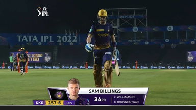 M61: KKR vs SRH – Sam Billings Wicket