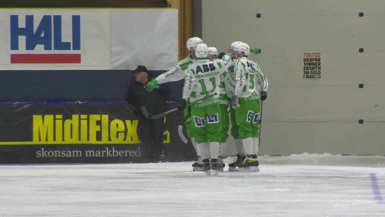 Highlights: Edsbyns IF - Västerås SK (semifinal 4 av 5)
