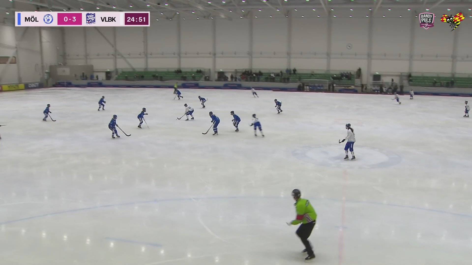 Highlights: Mölndal Bandy - Villa-Lidköping BK