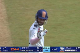 Duleep Trophy 2026 QF2, NZ vs WZ: Ayush Badoni's brisk knock of 50(62)
