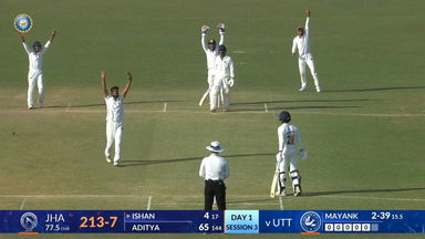 Ranji Trophy 2025-26 QF1, Jharkhand vs Uttarakhand: Mayank Mishra spins a web with 3/50