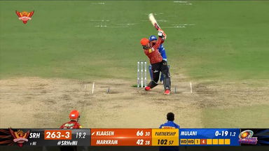 M08: SRH vs MI – Heinrich Klaasen Six