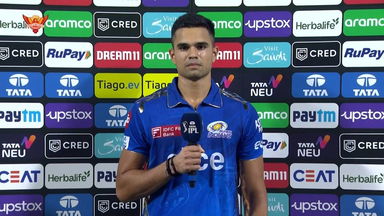 M25: SRH vs MI – Arjun Tendulkar Interview
