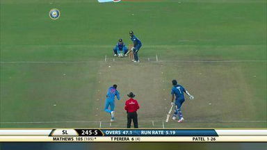 5TH ODI: IND vs SL – Angelo Mathews Six