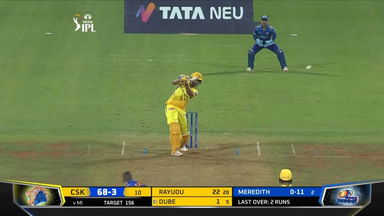 M33: MI vs CSK – Shivam Dube Six