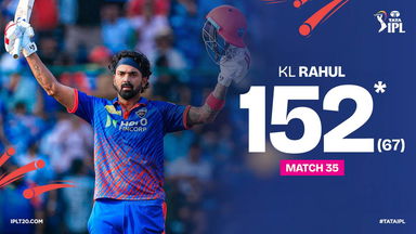 152*(67): KL Rahul smashes 3rd highest TATA IPL Score