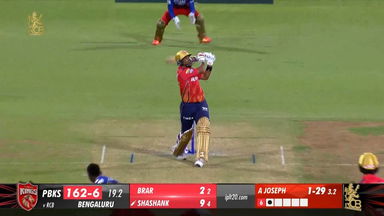 M06: RCB vs PBKS – Shashank Singh Six