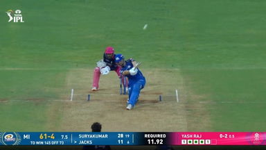 IPL 2026 M69: MI vs RR - Will Jacks Six