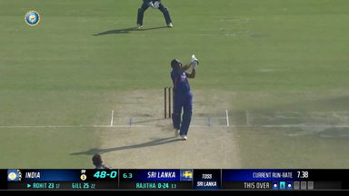 IND vs SL 2023, 1ST ODI: Rohit Sharma  Six