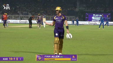 IPL 2026 M65: KKR vs MI - Finn Allen Wicket