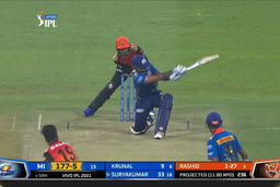 M55: SRH vs MI – Suryakumar Yadav Six
