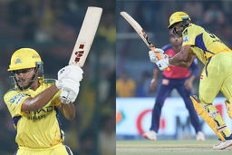 4, 6, 6, 4: Ashwin & Ayush counterpunch with a boundary blitz