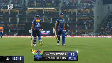 M43: LSG vs RCB – Marcus Stoinis Wicket