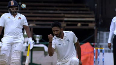 Gourav Yadav's 4-wicket haul against Mumbai