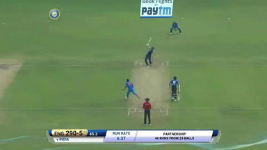 IND vs ENG 2017, 1st ODI : Ben Stokes Six