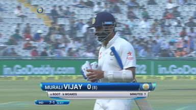 IND vs ENG 2016 - 3rd Test, day 4 : Murali Vijay Wicket