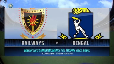 Senior Women's T20 Trophy 2022 Final : Railways vs Bengal: Match Highlights