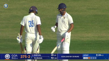 Ranji Trophy 2025-26, Punjab vs Goa: Captain Snehal Kauthankar's confident knock of 78(119)
