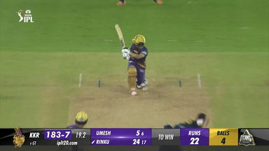 M13: GT vs KKR – Rinku Singh Six