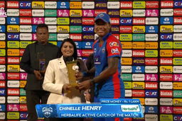 Herbalife Active Catch of the Match: Eliminator, Gujarat Giants vs Delhi Capitals, WPL 2026: Chinelle Henry