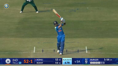 IND vs SA 2025, 1st ODI: Virat Kohli Six