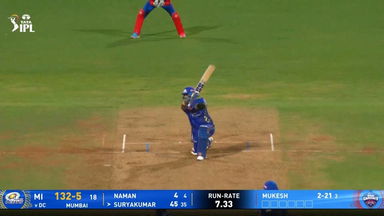 IPL 2025 M63: MI vs DC - Suryakumar Yadav Six