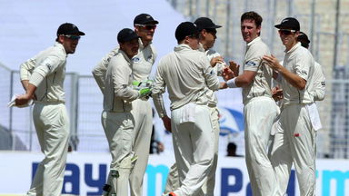 India vs NZ 2016, 2nd Test: Ind 1st Innings Fall of Wickets