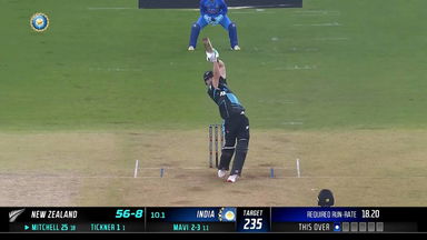 IND vs NZ 2023, 3RD T20I: Daryl Mitchell Six