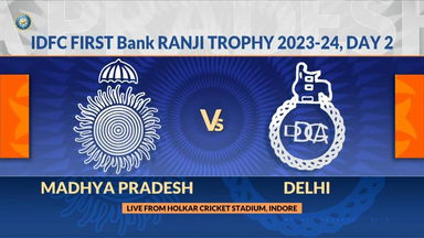 Ranji Trophy  2023/24, Madhya Pradesh vs Delhi Day 2: Match Highlights