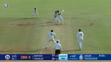 Ranji Trophy 2023/24, Vidarbha vs Madhya Pradesh, SF 1: Akshay Wadkar's crucial 77(139)
