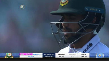 IND vs BAN 2019, 2nd Test, Day 1: Mominul Haque Wicket