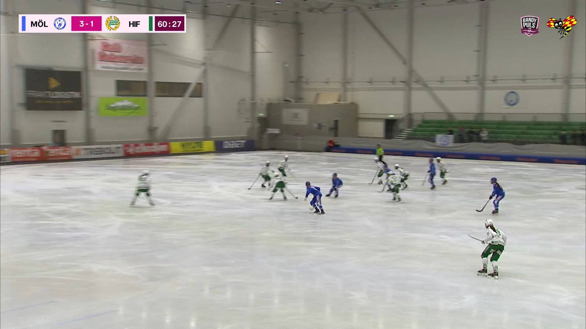 Highlights: Mölndal Bandy - Hammarby IF 