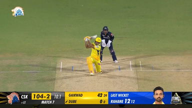 M07: CSK vs GT – Shivam Dube Six