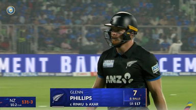 IND vs NZ 2026, 5th T20I: Glenn Phillips Wicket