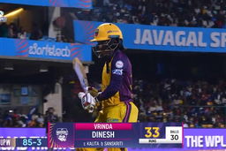 Wicket: Match 11, Mumbai Indians vs UP Warriorz, WPL 2025: Vrinda Dinesh Wicket