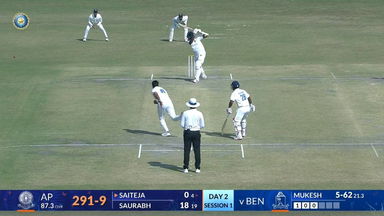 Ranji Trophy 2025-26 QF3, Bengal vs Andhra, Day 2: Match Highlights