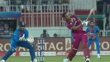 IND vs WI 2019, 2nd T20I: Lendl Simmons Six