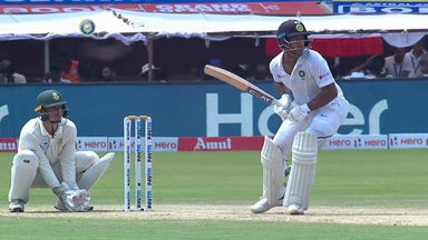 IND vs SA 2019, 1st Test, Day 2: Mayank Agarwal Six
