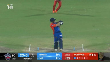 M50: DC vs RCB – Phil Salt Six