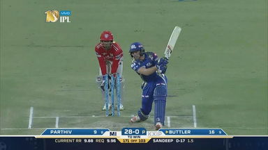 M22: KXIP vs MI – Jos Buttler Six