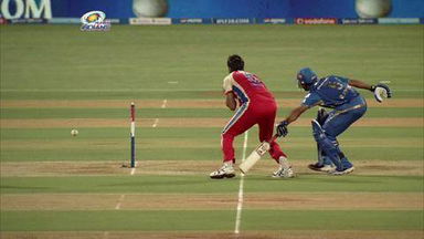M37: MI vs RCB – Ambati Rayudu Wicket
