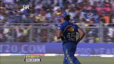 Match 49 MI vs CSK – Dhoni's Wicket