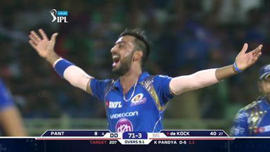 M47: MI vs DD – Fall Of Wickets