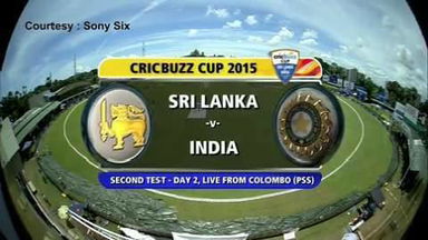 SL vs India, 2nd Test - Day 2 : Session 2 highlights
