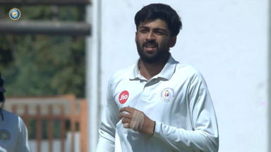Ranji Trophy 2025 QF4, Saurashtra vs Gujarat: Priyajitsing Jadeja's excellent spell of 4/32