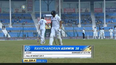 IND vs NZ 2021, 1st Test, Day 2: Ravichandran Ashwin Wicket
