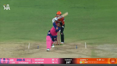IPL 2025 M02: SRH vs RR - Shimron Hetmyer Six